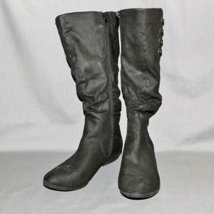 Cliffs by White Mountain Black Fiona Soft Side Boots